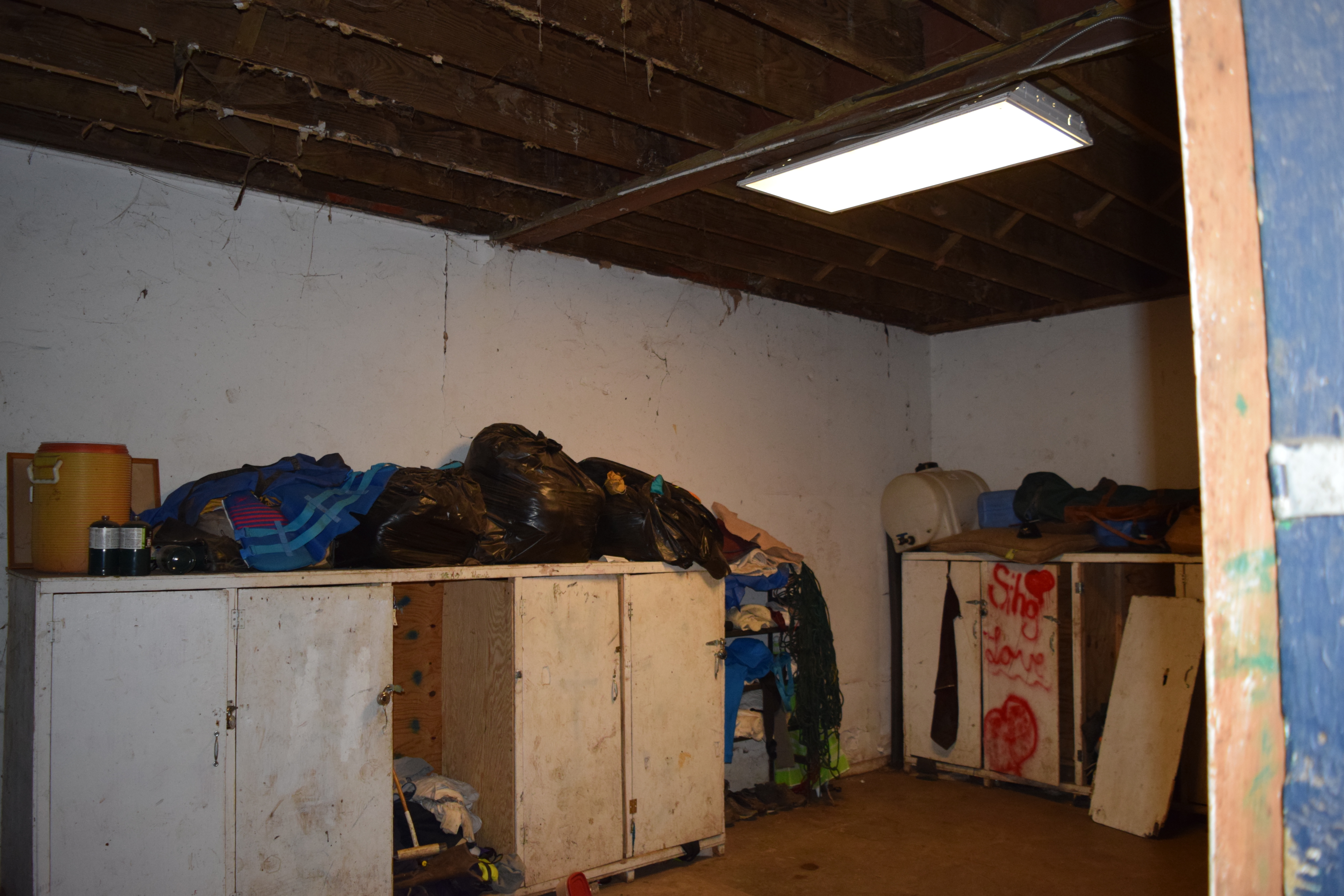 Storage Room Inside of Barn